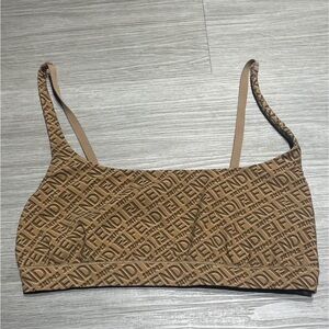 Skims x Fendi Scoop Bralette